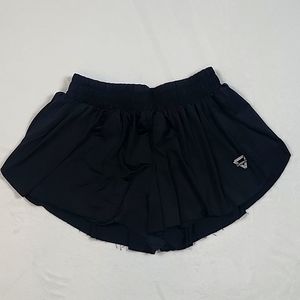 Lougongzi 2 in 1‎ Shorts Womens Large Black Flowy